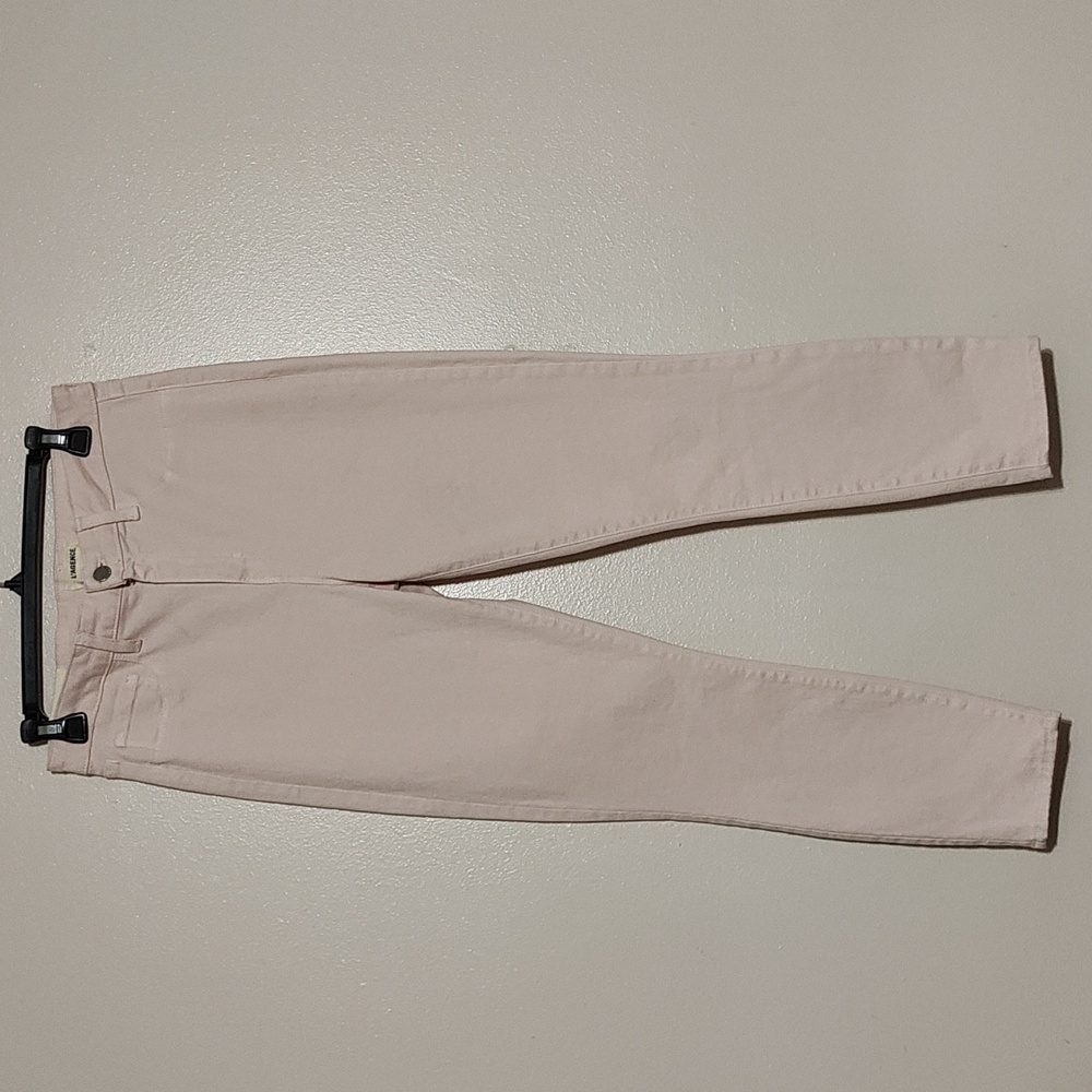 L'AGENCE Margot high skinny pale pink jeans NWoT